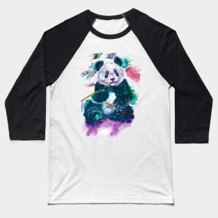 pands cute watercolor eat bamboo Baseball T-Shirt